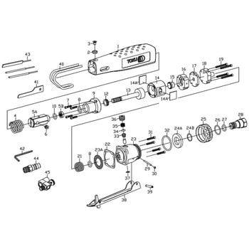 部品 ミニエアソー MJ100A 東空販売