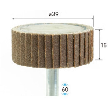 アラウンドフラップサンダー (軸径3mm・6mm) NSK(ナカニシ)