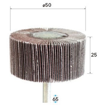 フラップサンダー (軸径6mm) NSK(ナカニシ)