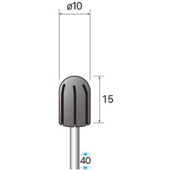 キャップサンダー専用ホルダー (軸径3mm・6mm 円筒先丸型) NSK(ナカニシ)