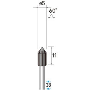 キャップサンダー専用ホルダー (軸径3mm・6mm 円筒先三角型) - NSK(ナカニシ)