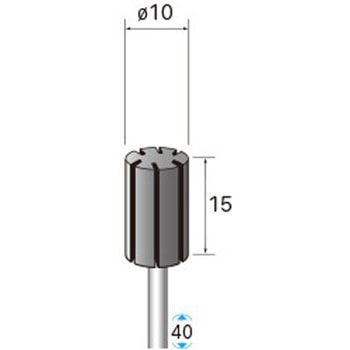 キャップサンダー専用ホルダー (軸径3mm・6mm 円筒型) - NSK(ナカニシ)