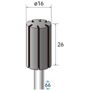 キャップサンダー専用ホルダー (軸径3mm・6mm 円筒型) NSK(ナカニシ)