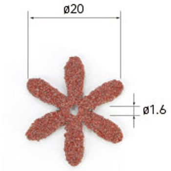 ウインドミルインサイドサンダー (中心穴径1．6mm・3mm) NSK(ナカニシ)