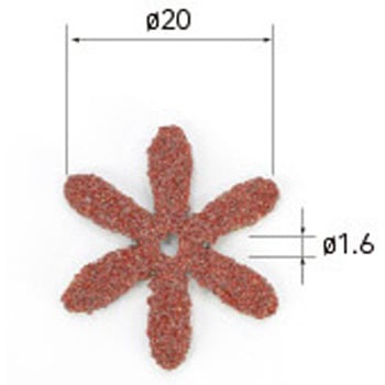 ウインドミルインサイドサンダー (中心穴径1．6mm・3mm) NSK(ナカニシ)