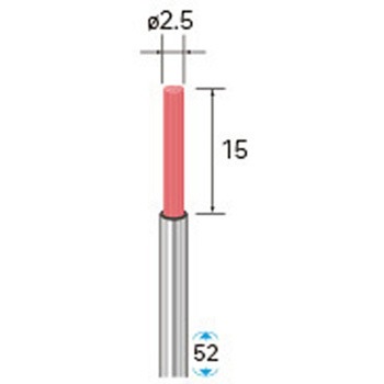 セラミックファイバーブラシ エンド型(軸径3mm) NSK(ナカニシ)