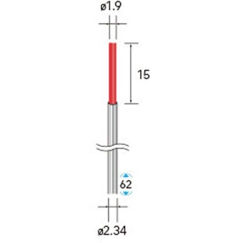 セラミックファイバーブラシ 細軸タイプ NSK(ナカニシ)