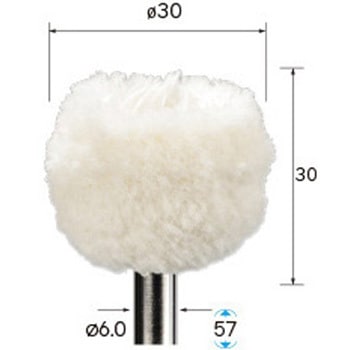 積層ソフトバフ (軸径2．34mm・3mm・6mm) - NSK(ナカニシ)