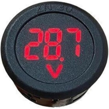 デジタル直流電圧計 円形 はくでん