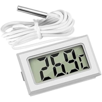 デジタル温度計 外部センサー付き はくでん