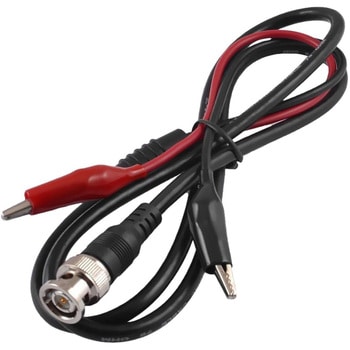 BNC-ワニ口ケーブル はくでん