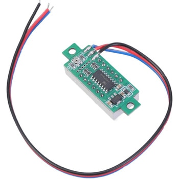 デジタル直流電圧計 DC100V はくでん