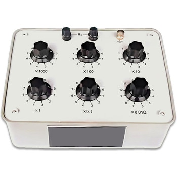 交直流精密ダイヤル式可変抵抗器 はくでん