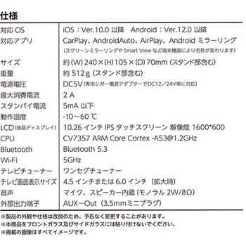 ディスプレイオーディオ カーナビ Bluetooth搭載 ワンセグテレビ マルエヌ