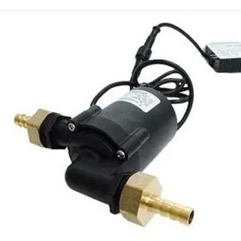 循環ポンプ 流量調節付き AC100-240V 8mmニップル付き マリンテック