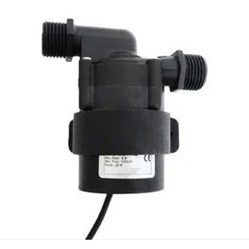 循環ポンプ 流量調節付き AC100-240V 8mmニップル付き マリンテック