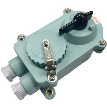 大阪電機製 2P本体スイッチ付き 20A 防水レセプタクル 大阪電機工業