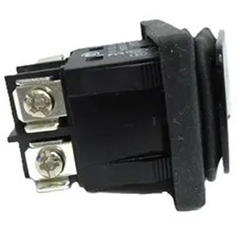 3極6ターミナル 防水ロッカースイッチ ON-OFF-ON マリンテック