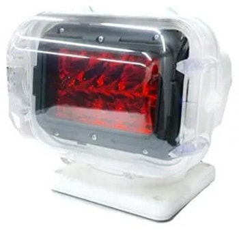 LEDサーチライト 赤レンズカバー付き マリンテック
