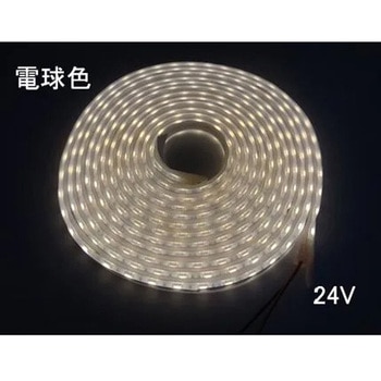 LEDテープライト 1連 電球色(5m) DC24V マリンテック