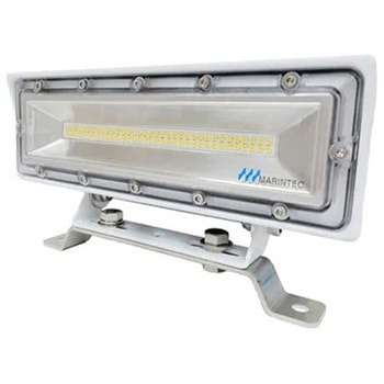 LEDデッキライト 作業灯 投光器 白色 40W AC100‐240V マリンテック
