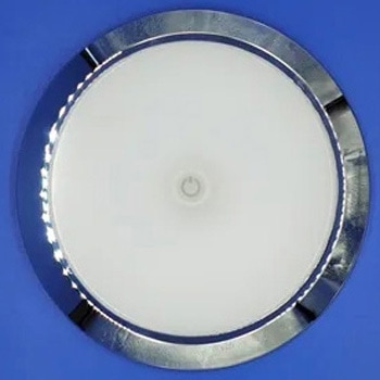 LEDドームライト スイッチ付 電球色 8.5W DC12/24V - マリンテック