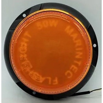 LEDフラッシュライト 黄色 50W マリンテック
