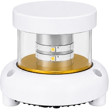 LEDフラッシュライト 白ボディ マリンテック