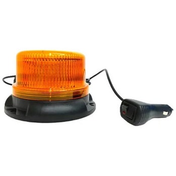 LED回転灯 シガレットソケット付き 黄色 マリンテック