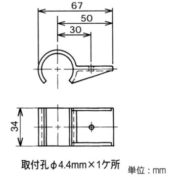 イレクター Φ28スパイラルパイプ用プラスチックジョイント 矢崎化工