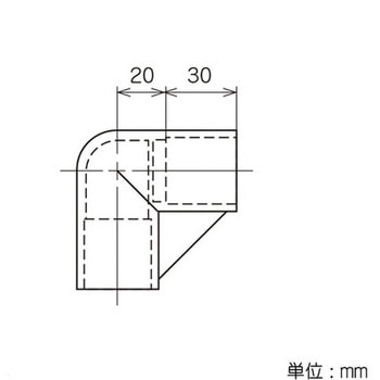 イレクター Φ28パイプ ブルー用プラスチックジョイント 矢崎化工
