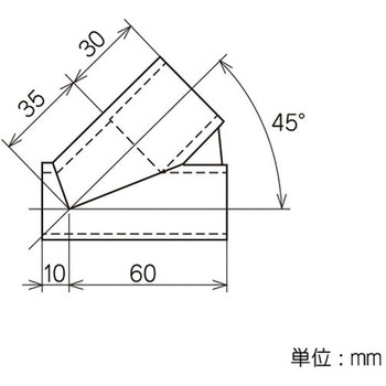 イレクター Φ28パイプ ブルー用プラスチックジョイント 矢崎化工
