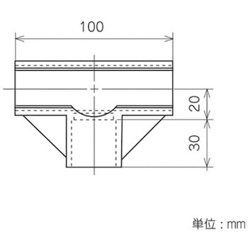 イレクター Φ28パイプ ブルー用プラスチックジョイント 矢崎化工