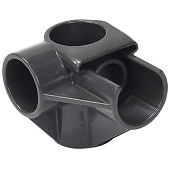 イレクター Φ28フラットパイプ用プラスチックジョイント 矢崎化工