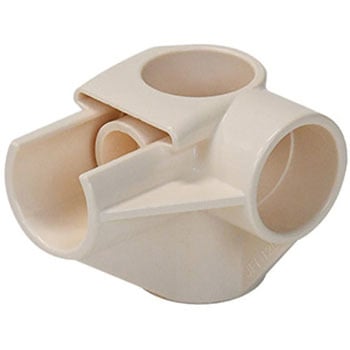 イレクター Φ28フラットパイプ用プラスチックジョイント 矢崎化工