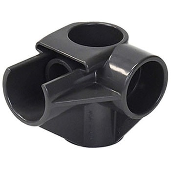 イレクター Φ28フラットパイプ用プラスチックジョイント 矢崎化工