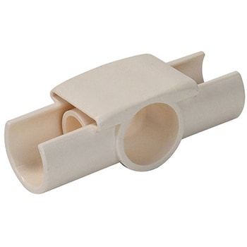 イレクター Φ28フラットパイプ用プラスチックジョイント 矢崎化工