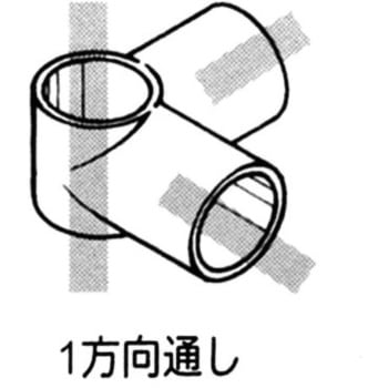 イレクター Φ28パイプ グレー用プラスチックジョイント 矢崎化工
