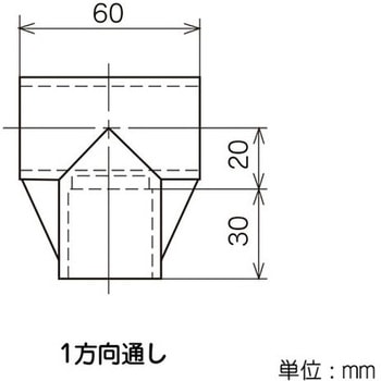イレクター Φ28パイプ グレー用プラスチックジョイント 矢崎化工