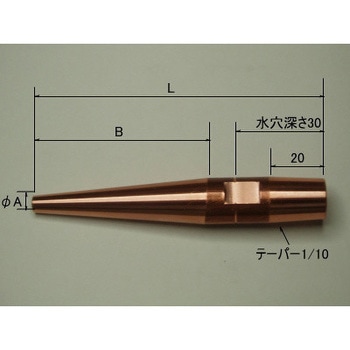 ストレートチップ ロングP型 16Φ 三木精機