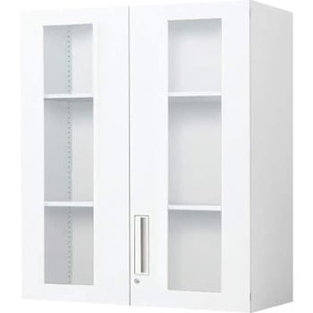 コクヨ品番 BWU-SGU58SSAWN システム収納 エディア ガラス両開き扉 ...