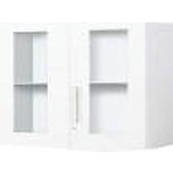 BWU-SGU38SAW システム収納 エディア ガラス両開き扉(配送・組立サービス付き) コクヨ 62584647