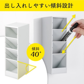 ツールスタンド・カスタム ホワイト カール事務器