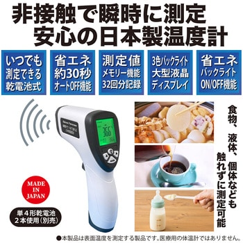 瞬間Pi!1秒で測れる日本製温度計 - OMNI