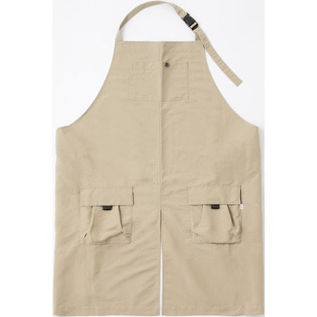 防融加工撥水エプロン【ブラック/カーキ/ベージュ】 アイリスオーヤマ