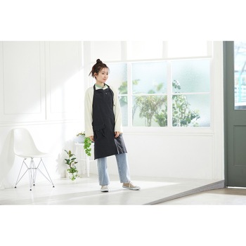 防融加工撥水エプロン【ブラック/カーキ/ベージュ】 アイリスオーヤマ