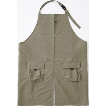 防融加工撥水エプロン【ブラック/カーキ/ベージュ】 アイリスオーヤマ