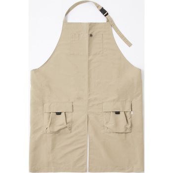 防融加工撥水エプロン【ブラック/カーキ/ベージュ】 アイリスオーヤマ