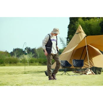 防融加工撥水マルチポケットベスト【ブラック/カーキ/ベージュ】 アイリスオーヤマ