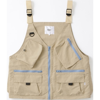 防融加工撥水マルチポケットベスト【ブラック/カーキ/ベージュ】 アイリスオーヤマ